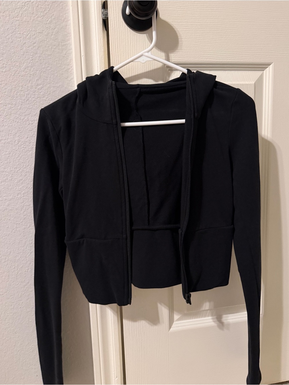 Alo sway full zip hoodie black - Picture 3 of 8